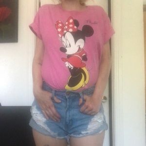 90s vintage Disney world Minnie Mouse T-shirt